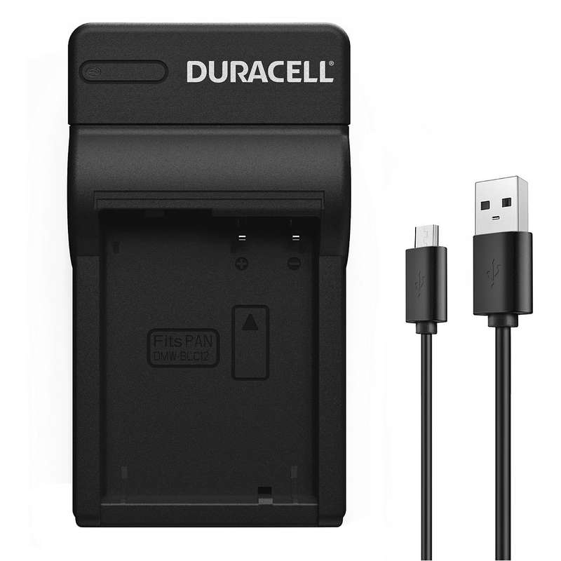 Charger for Panasonic DMW-BLC12 Battery by Duracell | DRP5957