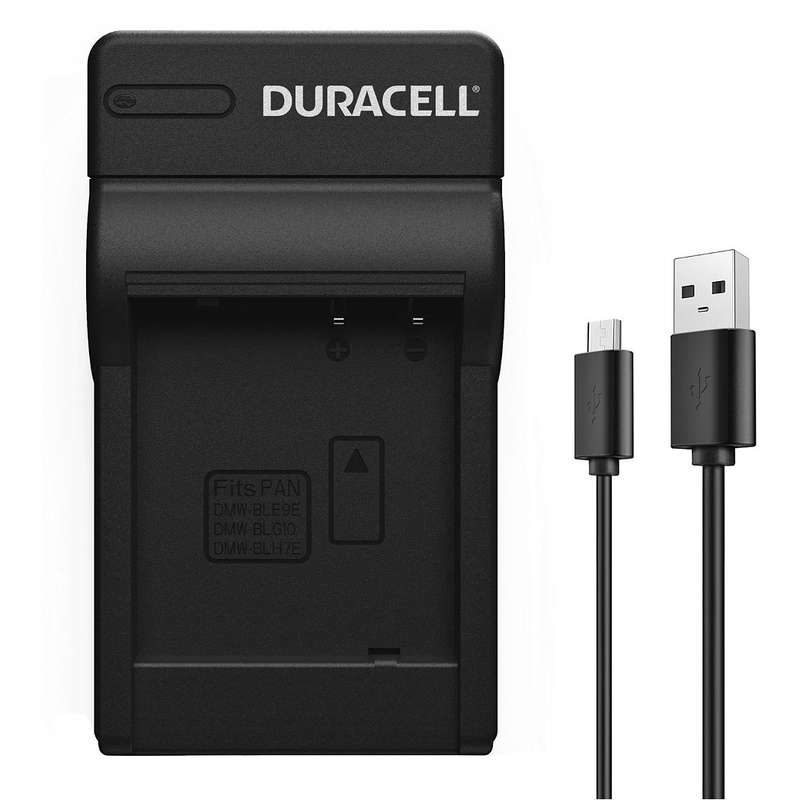 Charger for Panasonic DMW-BLE9 Battery by Duracell | DRP5959