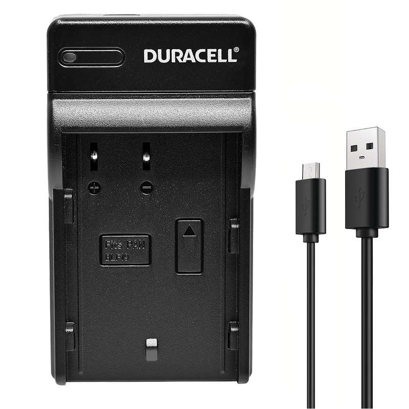 Charger for Panasonic DMW-BLF19 Battery by Duracell | DRP5960