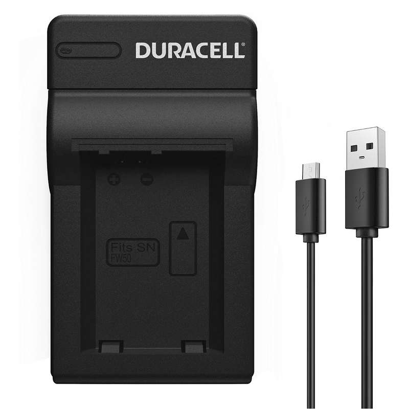 Charger for Sony NP-FW50 Battery by Duracell | DRS5962