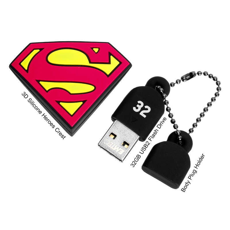 EMTEC USB2.0 DC Comics Collectors Superman 32GB