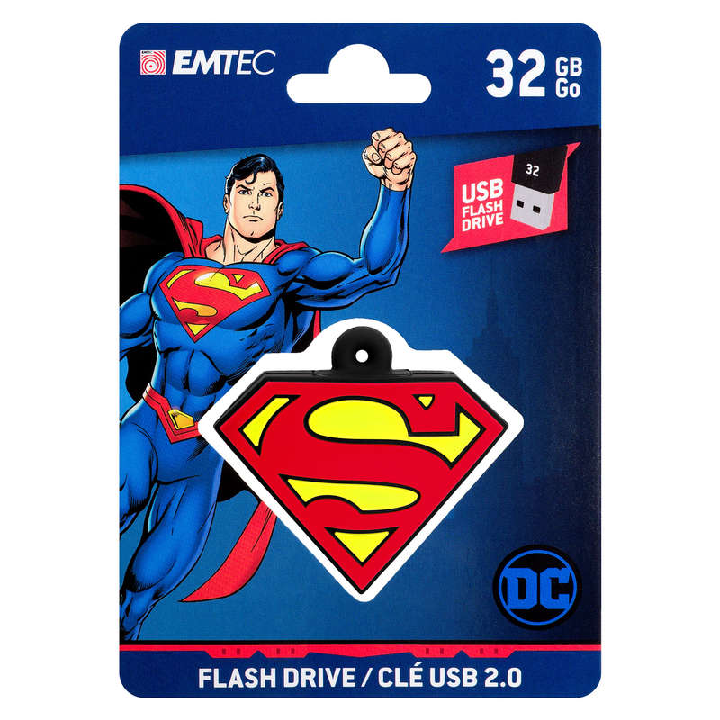 EMTEC USB2.0 DC Comics Collectors Superman 32GB