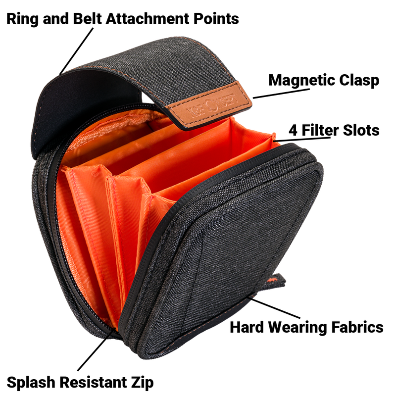 K&F Premium Filter Pouch with 4 Filter Slots | KF13.117