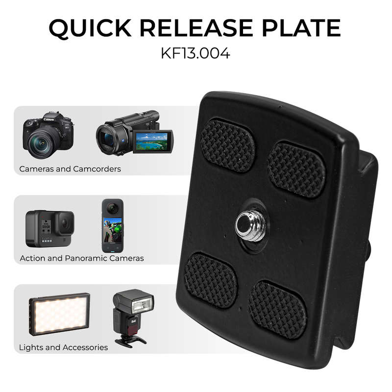 K&F Quick Release Plate for KF09.095 and .040 | KF31.004QRP