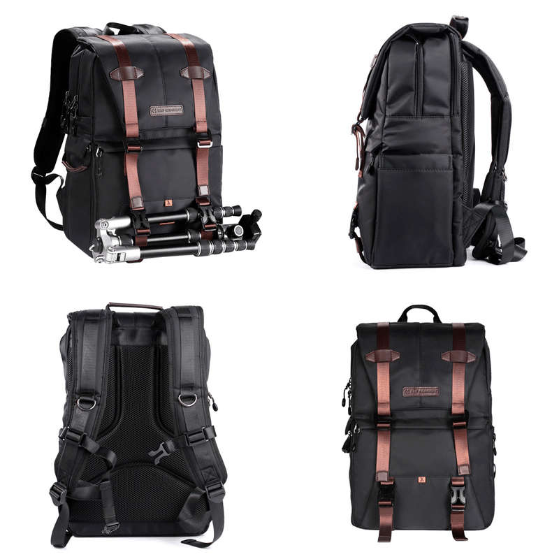 K&F Beta-Shooter Black Versatile Retro Flare Camera Bag | KF13.092