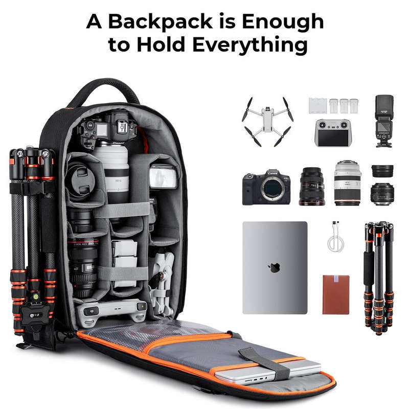 K&F Classic-Shooter a Slim Compact yet Spacious Camera Bag | KF13.140