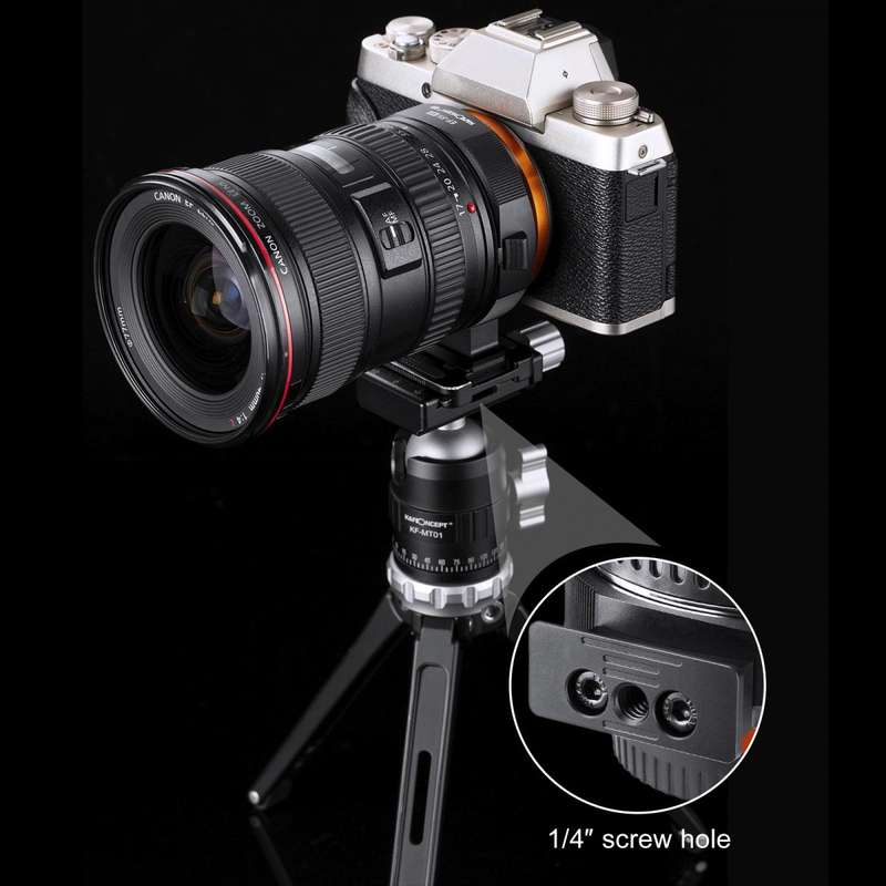 K&F Lens Adapter for Canon EF Lenses to FUJIFILM X Mount Cameras | KF06.465