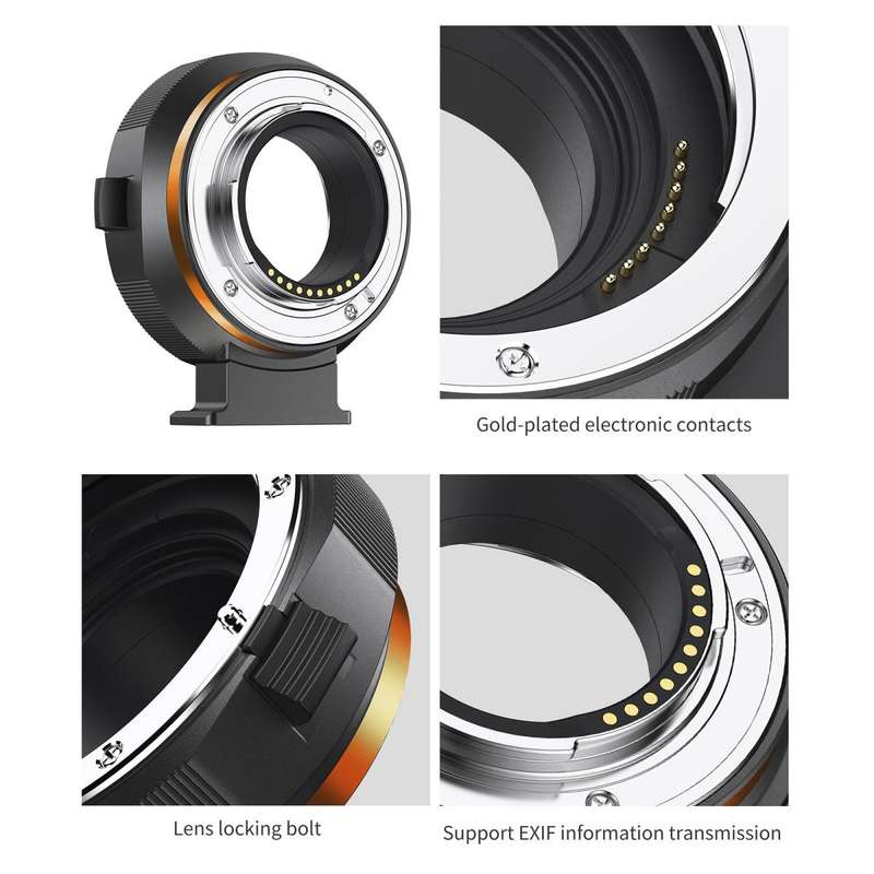 K&F Lens Adapter for Canon EF Lenses to FUJIFILM X Mount Cameras | KF06.465
