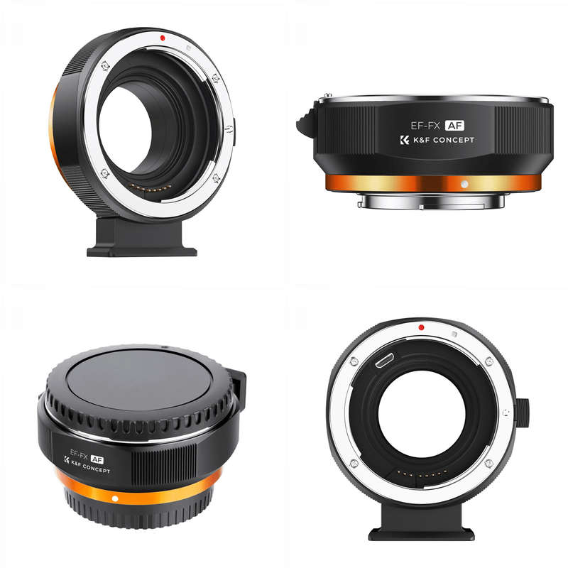 K&F Lens Adapter for Canon EF Lenses to FUJIFILM X Mount Cameras | KF06.465