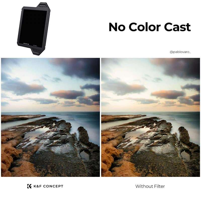 K&F X-PRO ND64 Filter with Frame 10x10cm a 6 f-Stop Reduction | SKU.1873