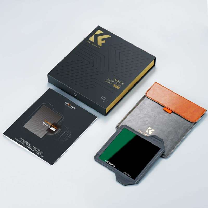 K&F X-PRO ND64 Filter with Frame 10x10cm a 6 f-Stop Reduction | SKU.1873