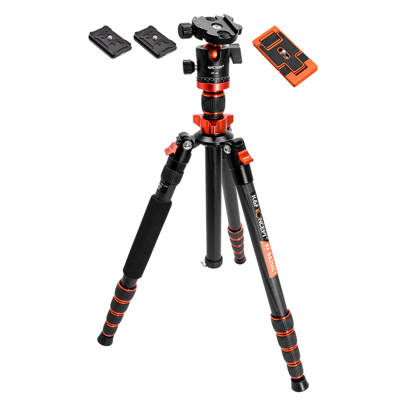 K&F CF-Prime Photography Tripod with Magic-Plate | KF09.093