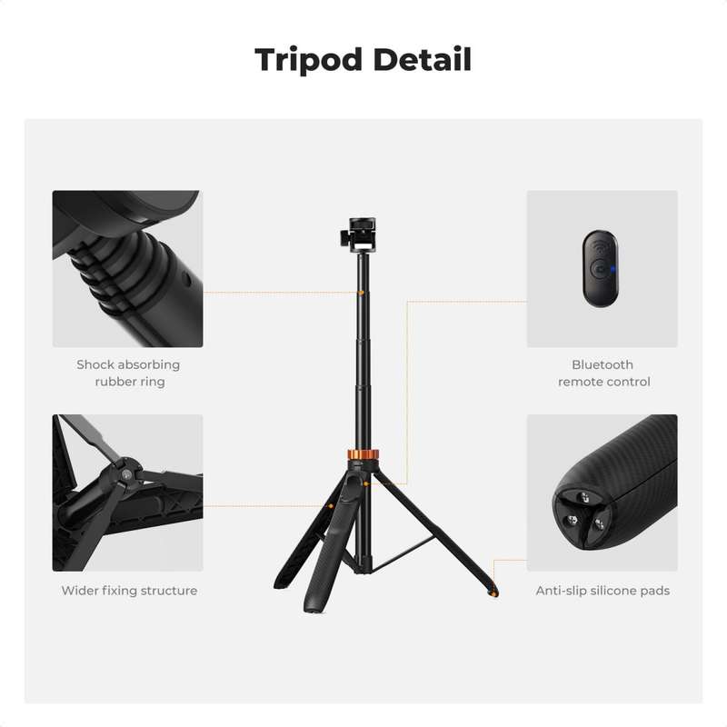 K&F Selfie-Tripod Combo Stand | KF09.143
