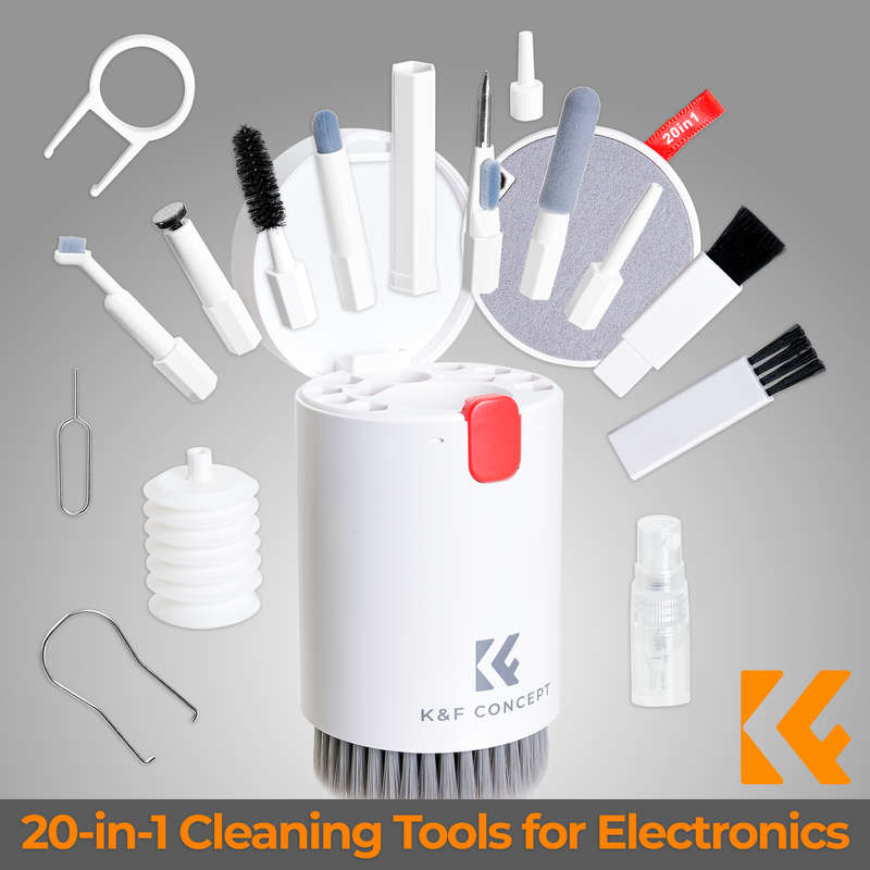 K&F 20-in-1 Cleaning Kit to Care for and Maintain your Devices | SKU.2078