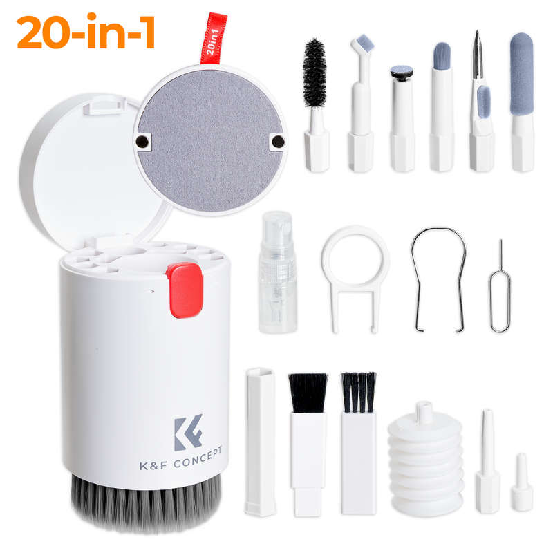 K&F 20-in-1 Cleaning Kit to Care for and Maintain your Devices | SKU.2078