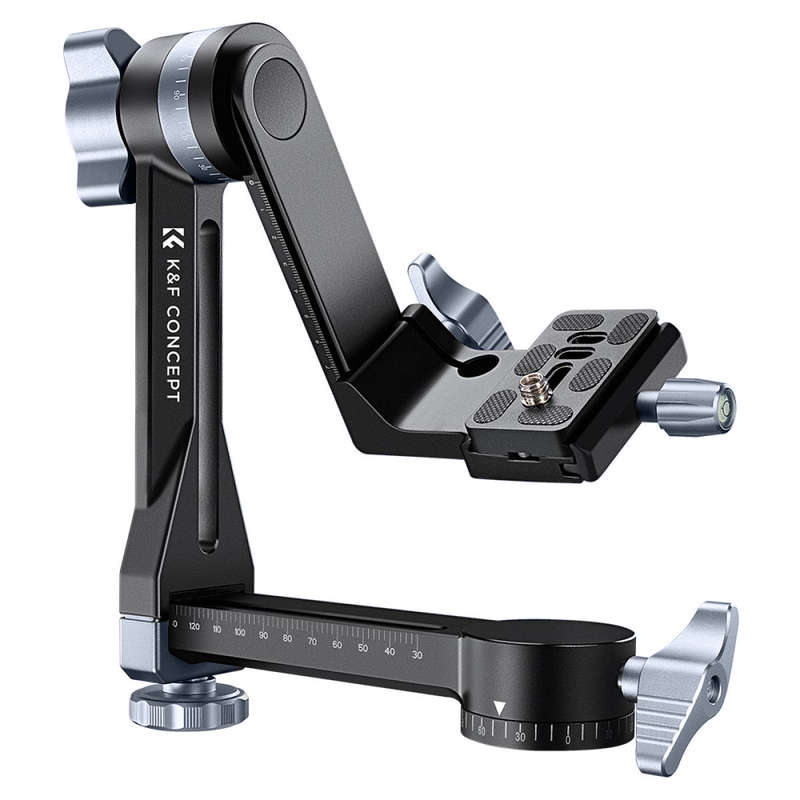 K&F Gimbal Head adjustable on 3 Axes for Long Lens Photography | KF31.052