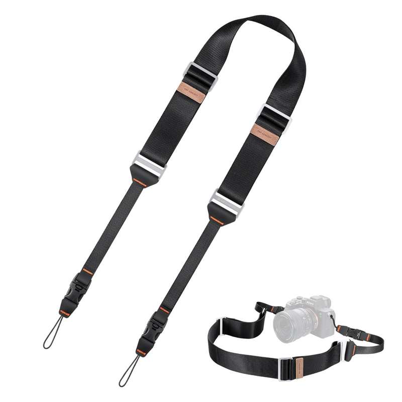 K&F 45mm Black Camera Strap for Very Large Camera Setups | KF13.132V1