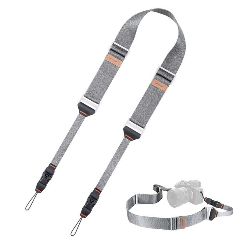 K&F 45mm Silver Camera Strap for Very Large Camera Setups | KF13.132