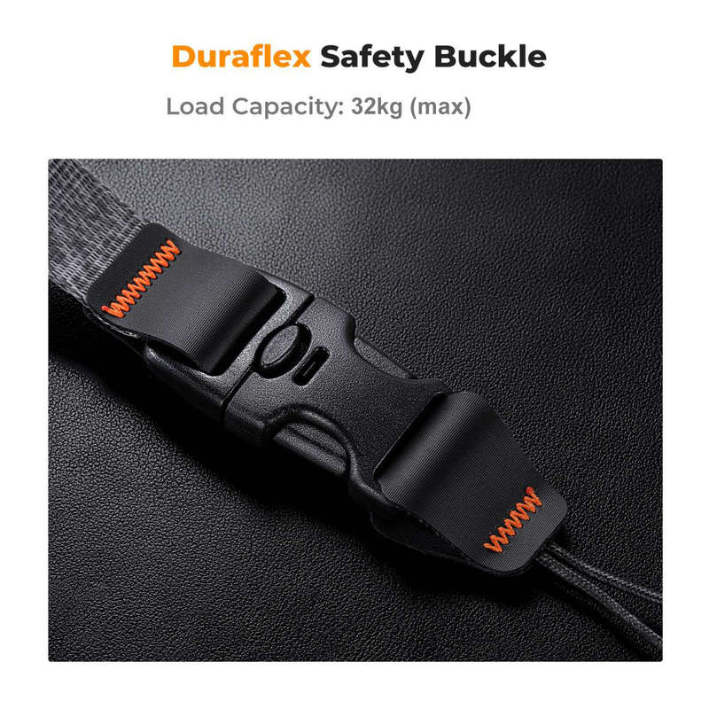 K&F 45mm Silver Camera Strap for Very Large Camera Setups | KF13.132