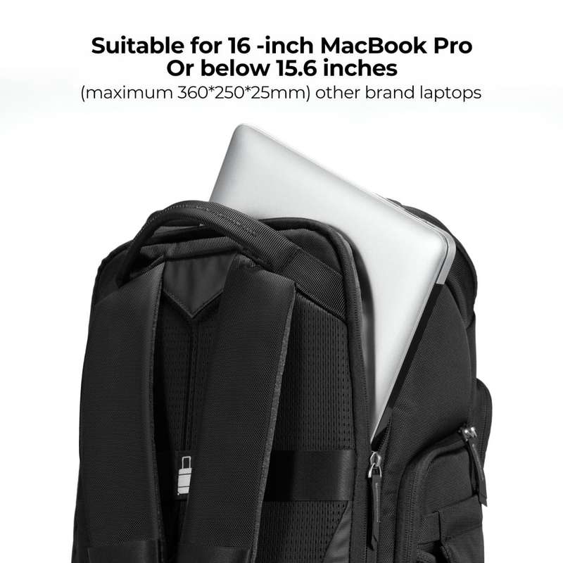 K&F Alpha-Air-Shooter (Black) Premium Designer Camera Backpack | KF13.128V4