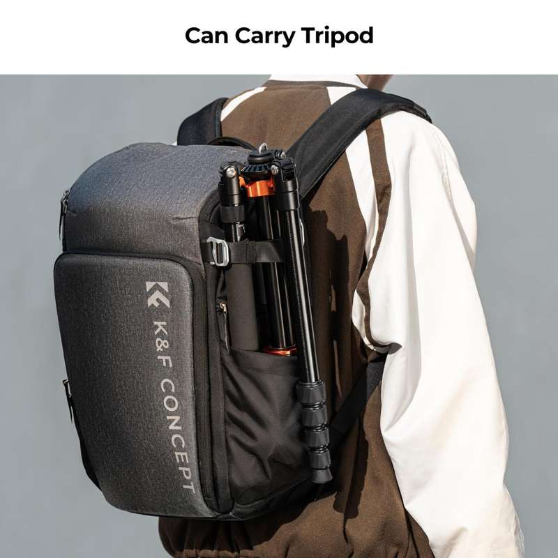 K&F Alpha-Air-Shooter (Black) Premium Designer Camera Backpack | KF13.128V4