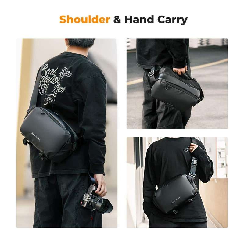 K&F Green Alpha Sling Bag ideal for the Urban Photographer | KF13.157V2