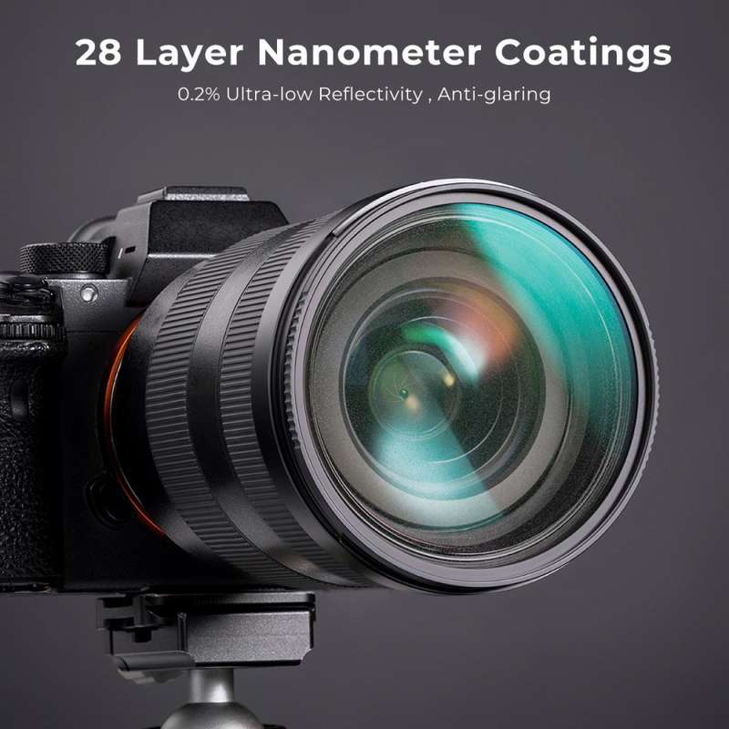 K&F 55mm Black Mist Diffusion Effect Filter 1/2 Nano-X Series | KF01.1650