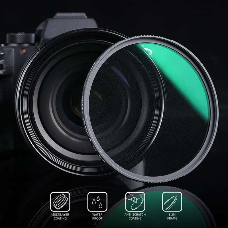 K&F 55mm Black Mist Diffusion Effect Filter 1/2 Nano-X Series | KF01.1650