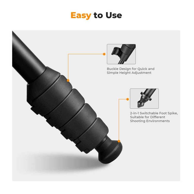 K&F Classic Monopod for stability without sacrificing portability | KF09.138