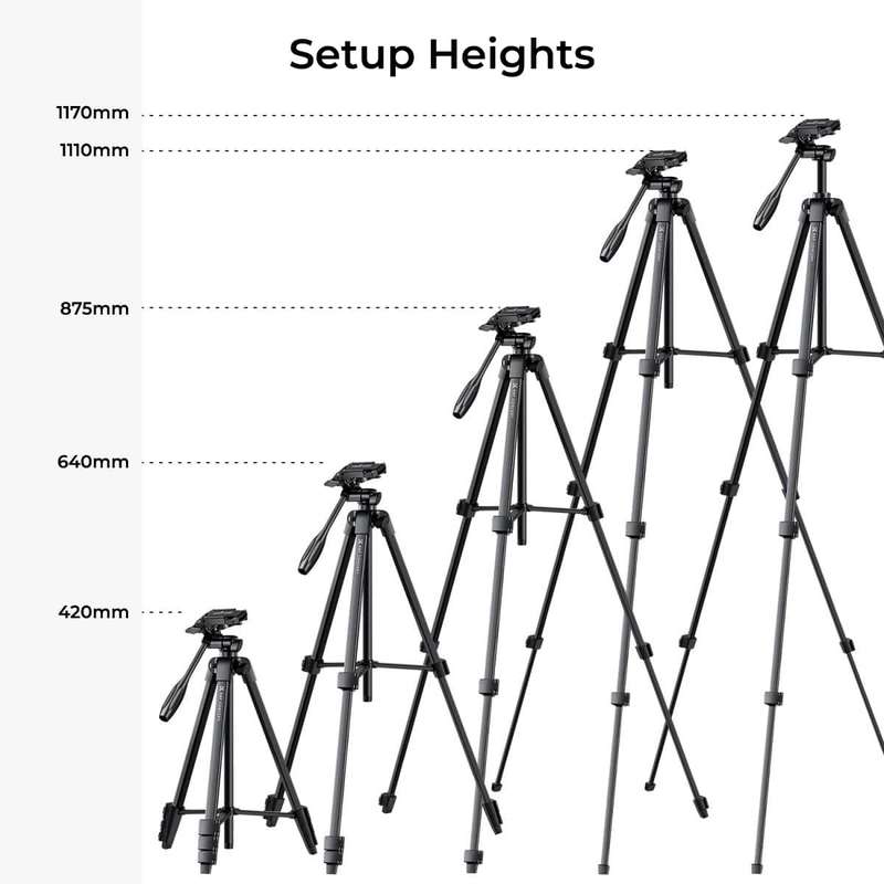 K&F Compact-Vlogger tripod with video head | KF09.125