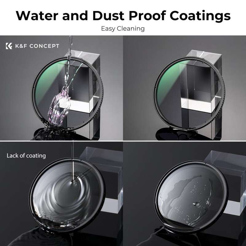 K&F 77mm Circular Polariser Filter (CPL) Nano-X Series | KF01.973