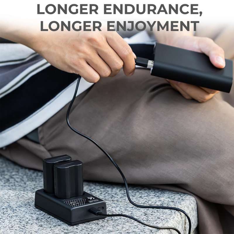K&F Dual Charger for Nikon EN-EL15 batteries | KF28.0006