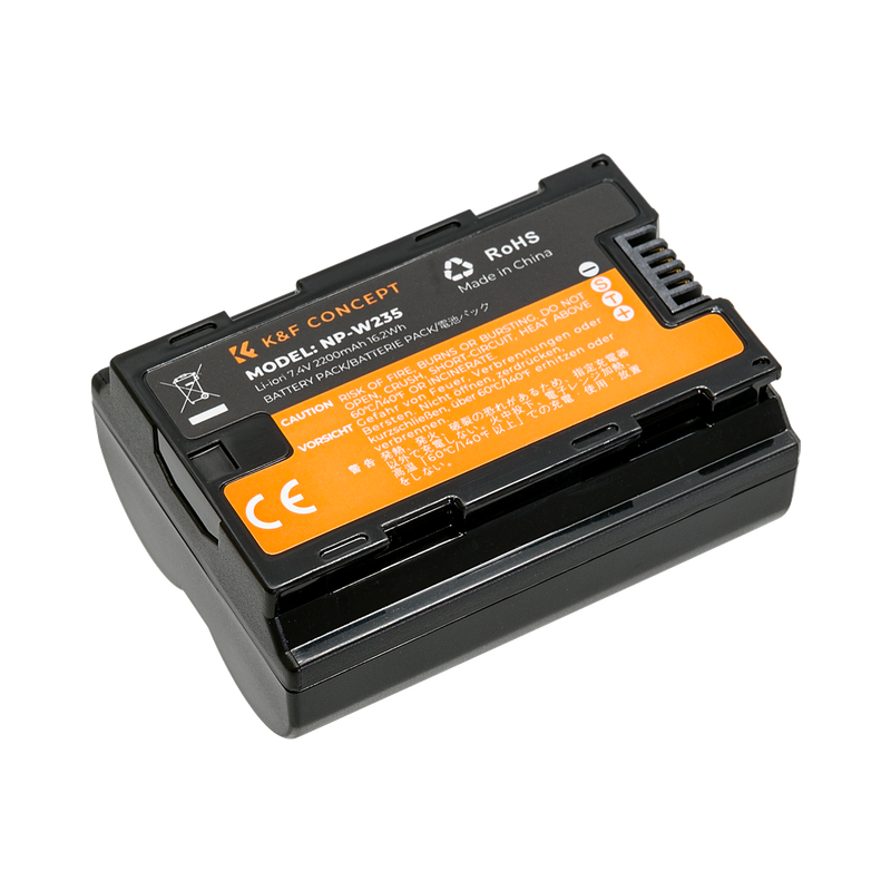 K&F NP-W235 Camera Battery for Fuji Cameras | KF28.0018V3