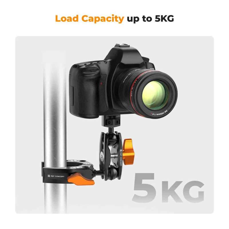 K&F Magic Arm Ms14 - Double-ended with 1/4" Screw Ball Heads | KF31.082