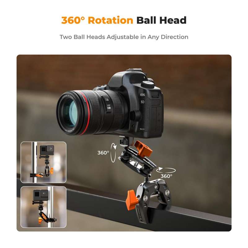 K&F Magic Arm with Mini Super Clamp Ms13 | KF31.083