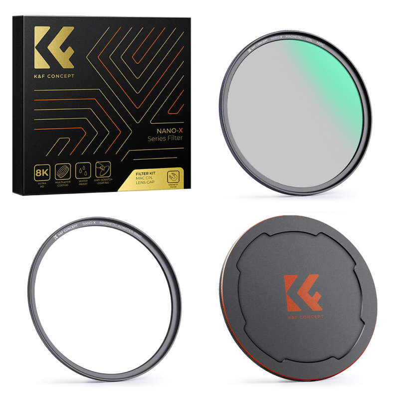 K&F 62mm Magnetic Circular Polariser Kit (CPL) Nano-X Series | SKU.1704