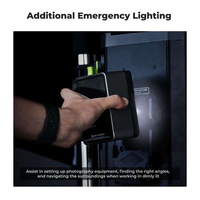 K&F Mini V-Mount Battery at 99Wh and 6700mAh 100w | KF28.0024V1