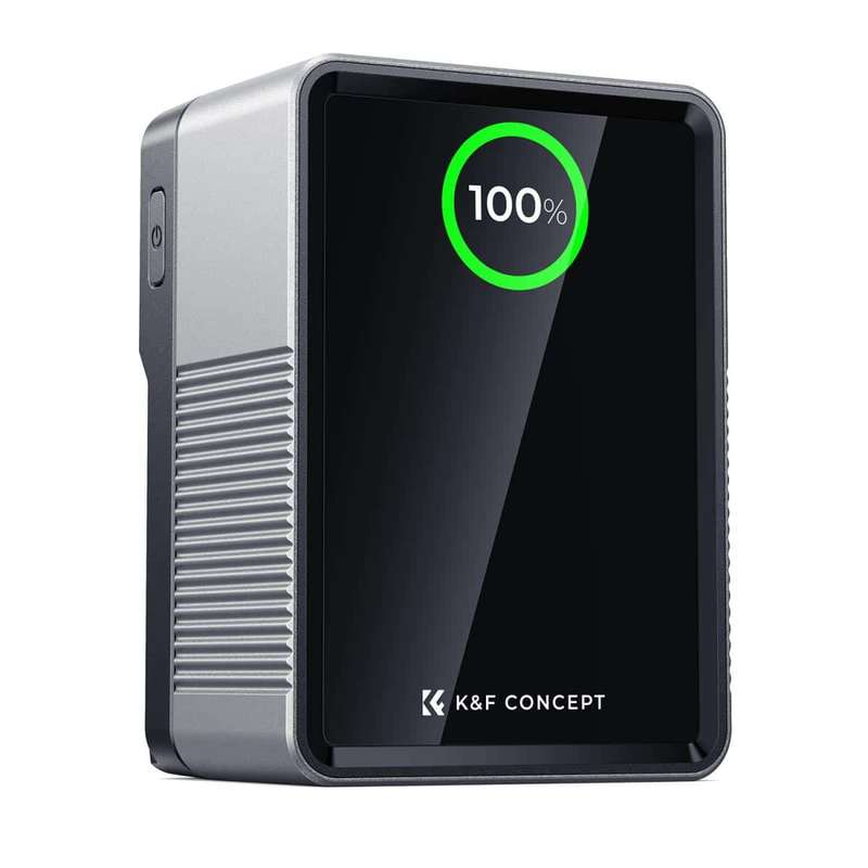 K&F Mini V-Mount Battery at 99Wh and 6700mAh 100w | KF28.0024V1