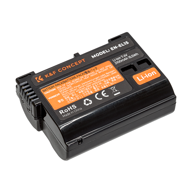 K&F EN-EL15 Camera Battery for Nikon Cameras | KF28.0012V3