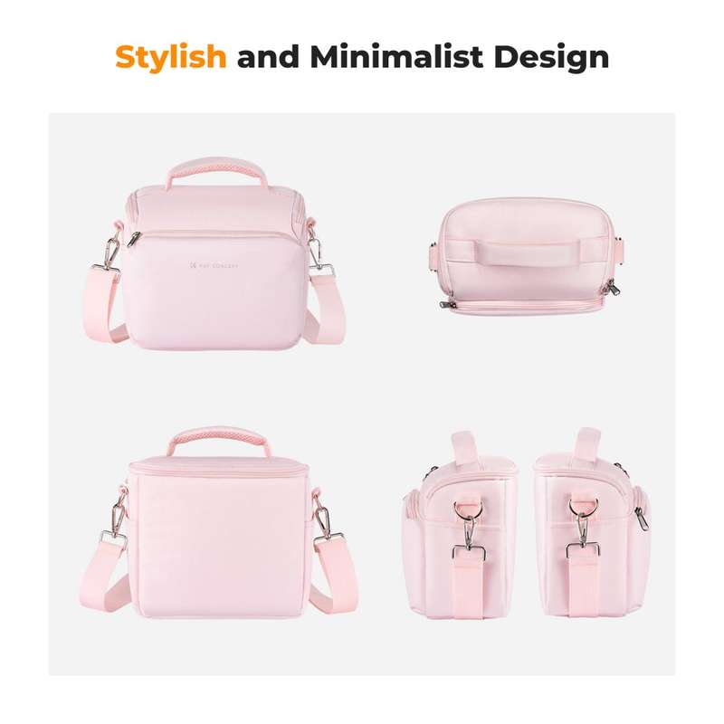 K&F Pink Urban Wander the Photographers Crossbody Sling Bag | KF13.179V2