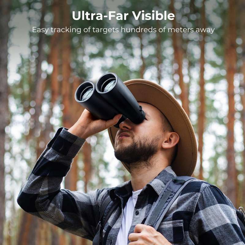 K&F Safari Binoculars 12x50 with a Mobile Phone Attachment | KF33.084