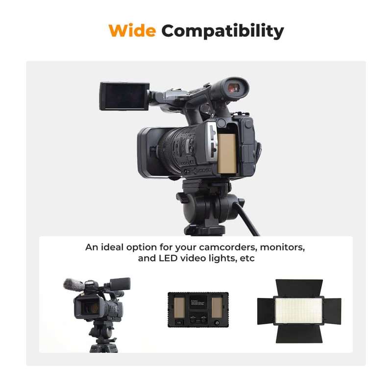 K&F NP-F550 Camera Battery for Sony with USB-C Charging Port | KF28.0035
