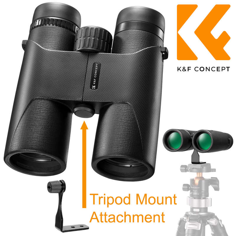 K&F Trail Binoculars 10x42 with Tripod Attachment | KF33.081