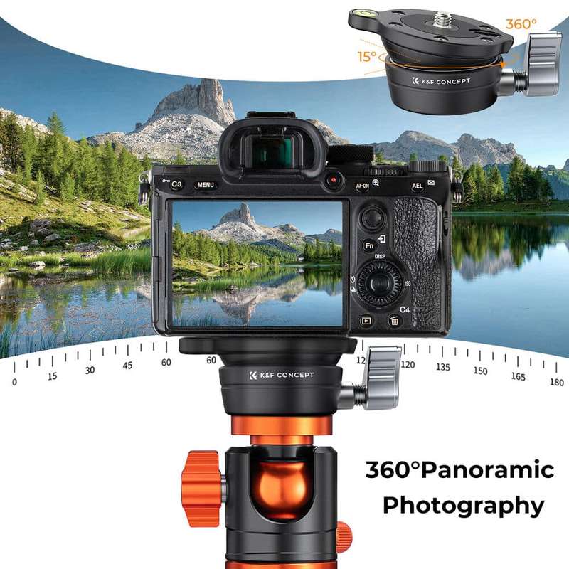 K&F Tripod Levelling Base for Fast Horizon Line Adjustment | KF31.102