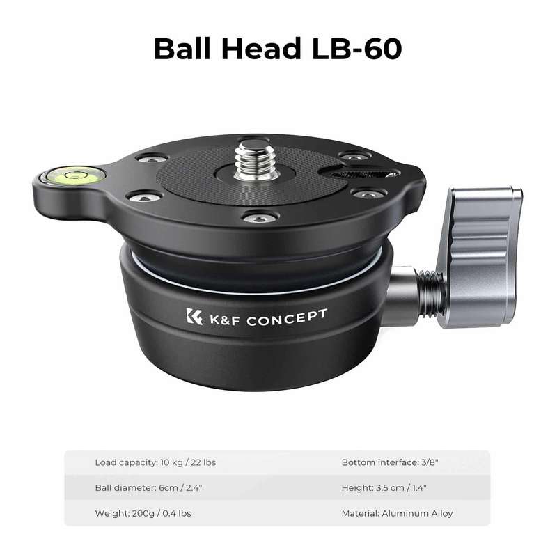K&F Tripod Levelling Base for Fast Horizon Line Adjustment | KF31.102