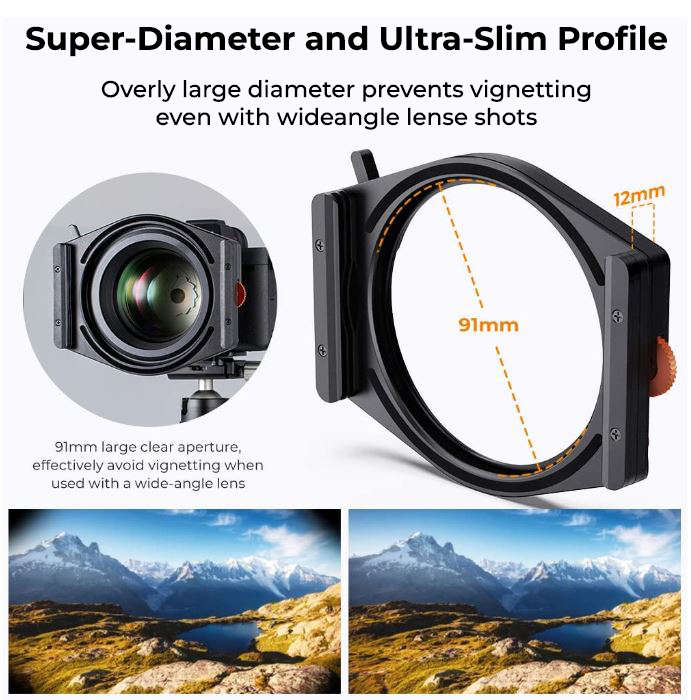 K&F X-Pro Filter System with CPL for 67-82mm lenses | SKU.1811