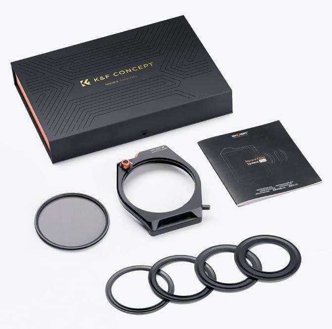 K&F X-Pro Filter System with CPL for 67-82mm lenses | SKU.1811