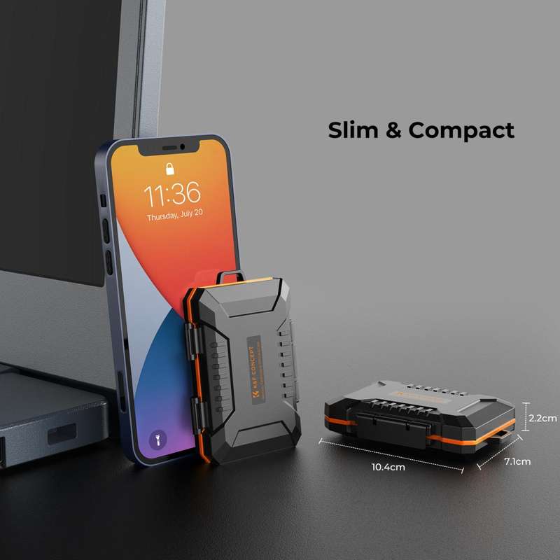 K&F X2 Protective Memory Card Case for Digital Recording Media | KF31.080