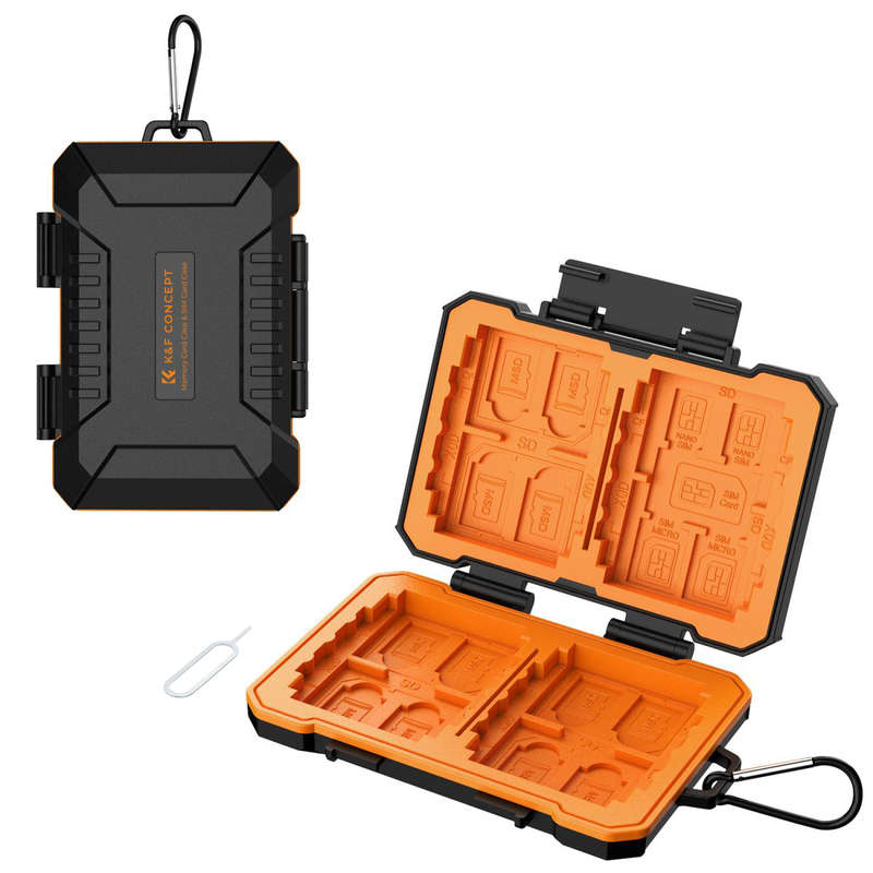 K&F X2 Protective Memory Card Case for Digital Recording Media | KF31.080
