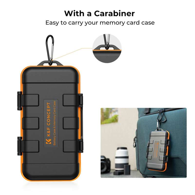 K&F X3 Protective Accessory Case for Camera Batteries and Cards | KF31.079